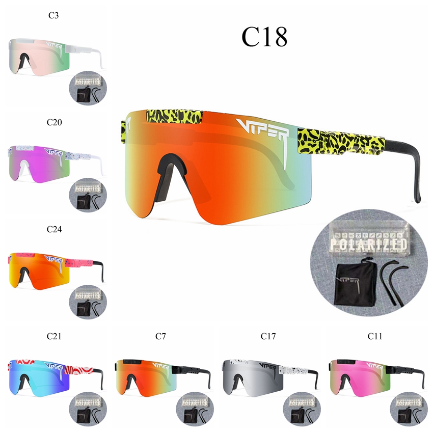 2022 Designer Sport Polarized Sunglass pitvipers Popular fashion sunglasses Riding for women men Double Wide UV400 Outdoor Windproof Cycling Glasses
2022 Designer Sport Polarized Sunglass pitvipers Popular fashion sunglasses Riding for women men Double Wide UV400 Outdoor Windproof Cycling Glasses