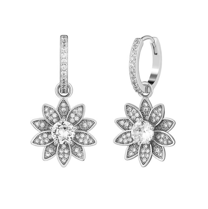 Fashion Zircon Earrings lotus lamp flower shape Dangle Earrings women's hip hop jewelry
Fashion Zircon Earrings lotus lamp flower shape Dangle Earrings women's hip hop jewelry