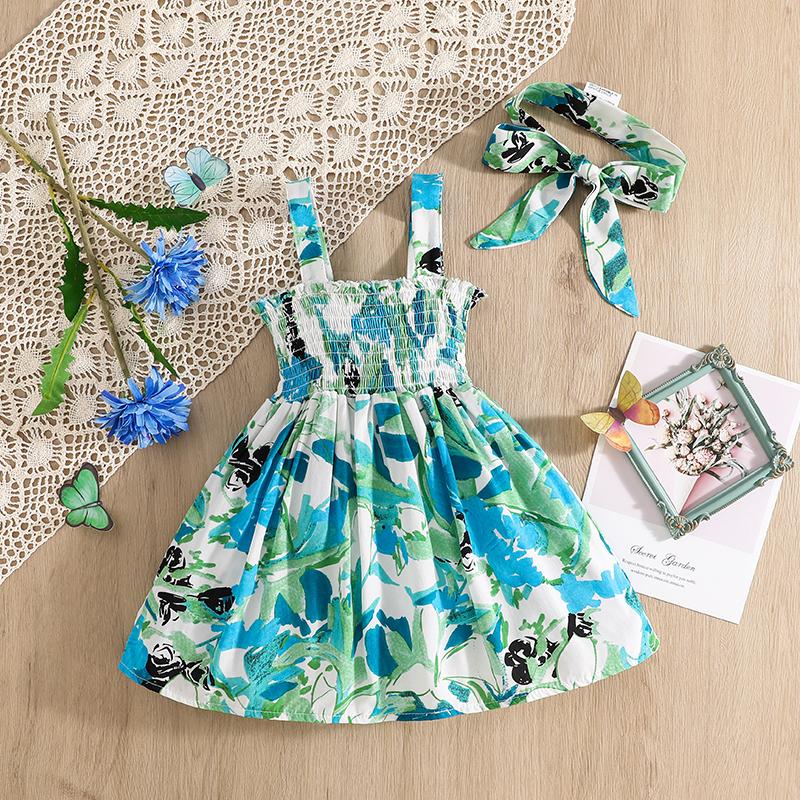 Girl's Dresses Summer Toddler Girl Clothes Set Rayon Sleeveless Pleated Floral Plaid Beach Born Princess Dress HeadbandGirl's, As pic
Girl's Dresses Summer Toddler Girl Clothes Set Rayon Sleeveless Pleated Floral Plaid Beach Born Princess Dress HeadbandGirl's, As pic