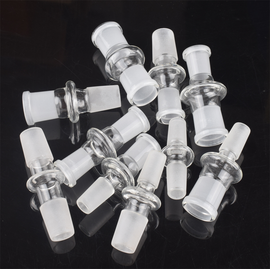 DHL Glass Hookahs Adapter 18mm female to 14mm male 10mm for bongs drop down reducer connector grinding mouth clear joint
DHL Glass Hookahs Adapter 18mm female to 14mm male 10mm for bongs drop down reducer connector grinding mouth clear joint