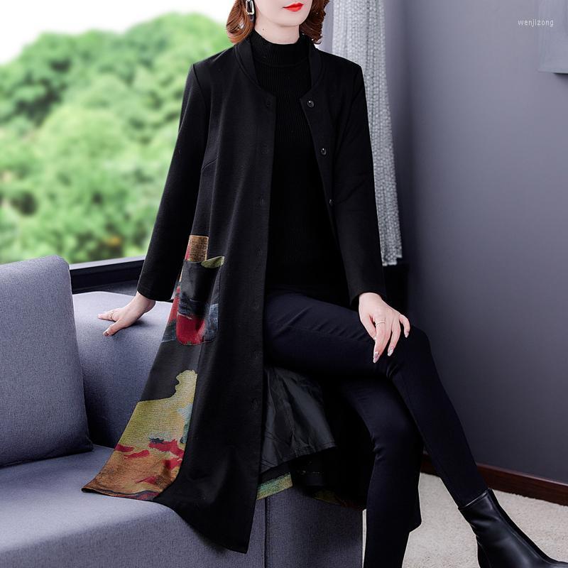 Women's Trench Coats 2022 Autumn Winter Coat Women Abrigo Mujer Long Elegant Notched Outwear Female Overcoat Slim Black
Women's Trench Coats 2022 Autumn Winter Coat Women Abrigo Mujer Long Elegant Notched Outwear Female Overcoat Slim Black