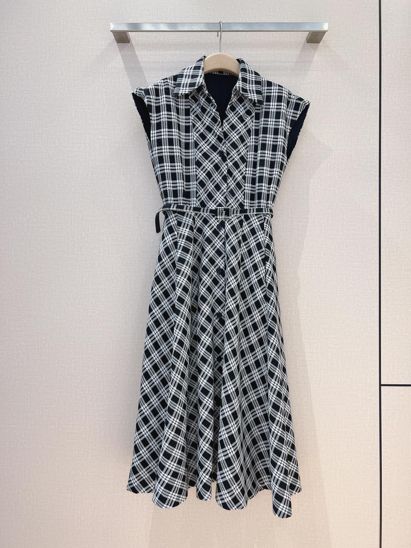 2022 European fashion autumn and winter Vintage Plaid Dress, Multi
2022 European fashion autumn and winter Vintage Plaid Dress, Multi