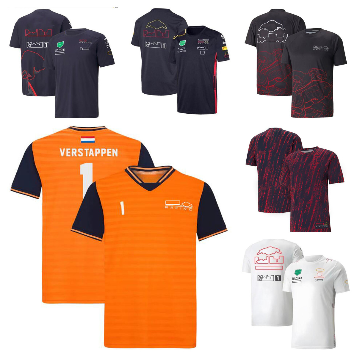 F1 Formula 1 racing T-shirt team short-sleeved jersey with the same custom
F1 Formula 1 racing T-shirt team short-sleeved jersey with the same custom