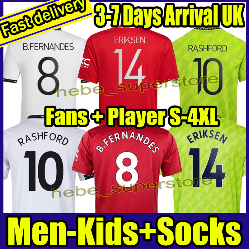 S-4XL 21 22 23 SANCHO SHAW Martinez soccer jerseys Fans Player version BRUNO FERNANDES Eriksen RASHFORD football shirt 2021 2022 2023 man kids kit, 22-23 kids
S-4XL 21 22 23 SANCHO SHAW Martinez soccer jerseys Fans Player version BRUNO FERNANDES Eriksen RASHFORD football shirt 2021 2022 2023 man kids kit, 22-23 kids