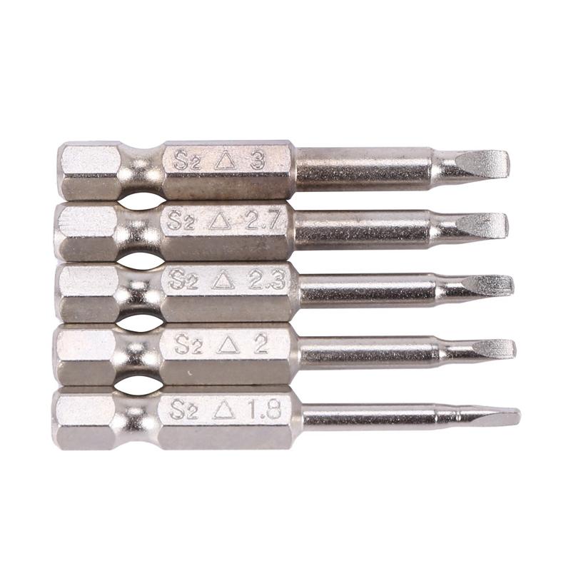 Hand Tools 5Pcs Set Triple-Cornered Screwdriver Bits S2 Steel 1/4 Inch Hex Shank 50Mm Long Screwdrier DIY ToolsHand
Hand Tools 5Pcs Set Triple-Cornered Screwdriver Bits S2 Steel 1/4 Inch Hex Shank 50Mm Long Screwdrier DIY ToolsHand