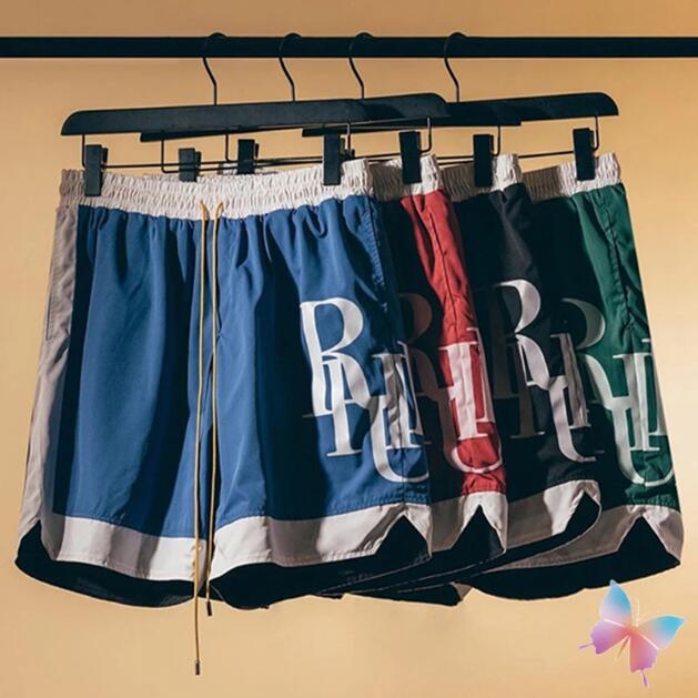 Shorts 22SS Black and White High Street Sports Loose Basketball Beach Five-point Pants, Red
Shorts 22SS Black and White High Street Sports Loose Basketball Beach Five-point Pants, Red