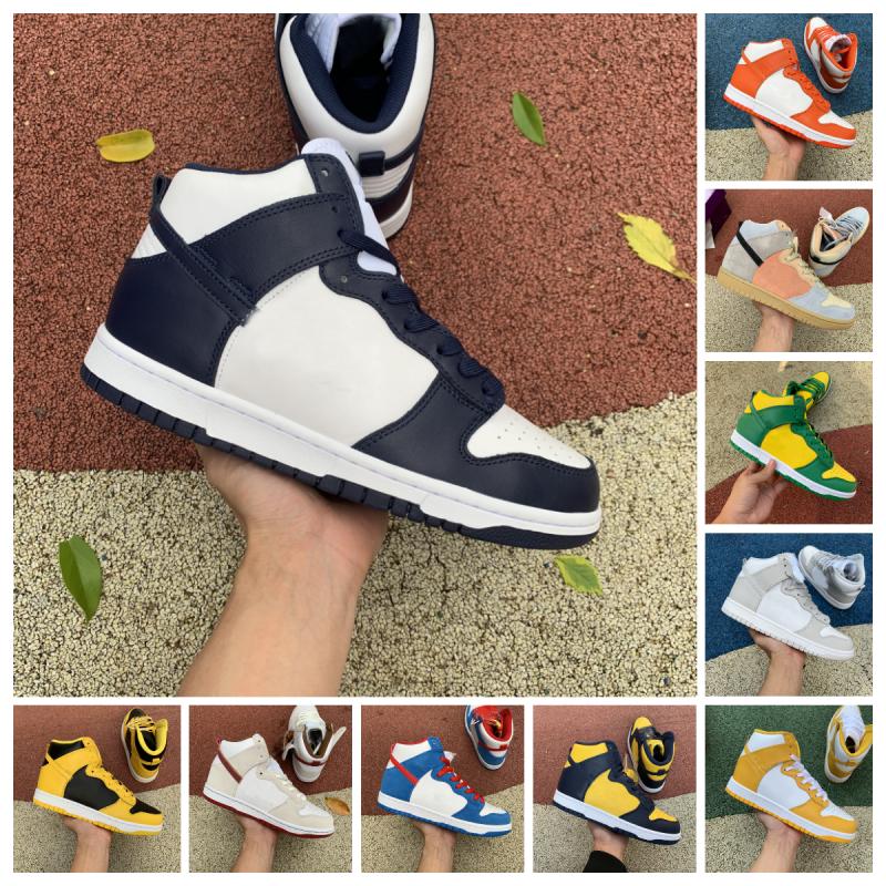 Dunks High Casual Shoes Mens Women Dunksb Black White Vast Grey UNC Pink Prime Syracuse Midnight Navy Varsity Purple Maize University Red Designer trainers Sneakers, Bubble package bag
Dunks High Casual Shoes Mens Women Dunksb Black White Vast Grey UNC Pink Prime Syracuse Midnight Navy Varsity Purple Maize University Red Designer trainers Sneakers, Bubble package bag