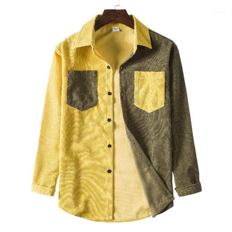 Big And Tall Size XXXL Autumn Winter Warm Quality Corduroy Shirt Long Sleeved Button Collar Casual Shirts For Men Comfortable Men's, Khaki cordoury shirt
Big And Tall Size XXXL Autumn Winter Warm Quality Corduroy Shirt Long Sleeved Button Collar Casual Shirts For Men Comfortable Men's, Khaki cordoury shirt