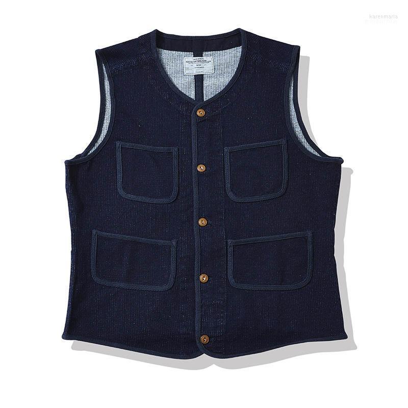 Men' Vests Mcikkny Men Vintage Casual Denim Vest Multi Pockets Solid Color Washed Jeans Waistcoats For Male Size -XL Kare22, Black
Men' Vests Mcikkny Men Vintage Casual Denim Vest Multi Pockets Solid Color Washed Jeans Waistcoats For Male Size -XL Kare22, Black
