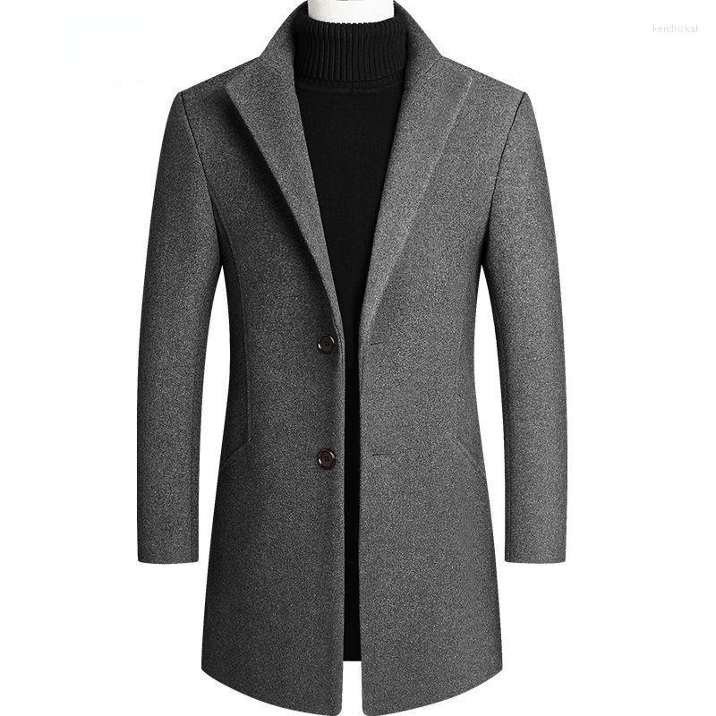 Men's Wool & Blends Windbreaker Jacket Casual Business Trench Coats Male Slim Long Jackets Men Solid Woolen Coat Outwear Overcoat Kend22, Gray
Men's Wool & Blends Windbreaker Jacket Casual Business Trench Coats Male Slim Long Jackets Men Solid Woolen Coat Outwear Overcoat Kend22, Gray
