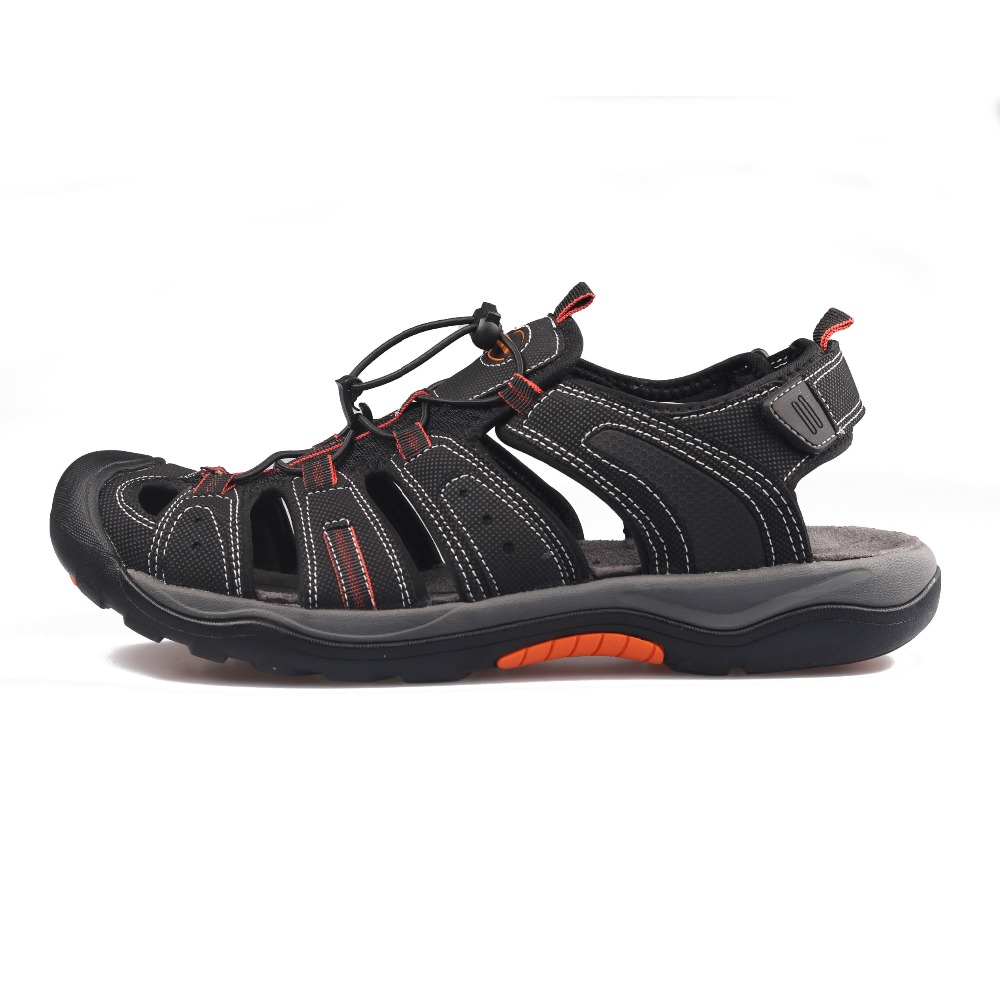 Men Sandals Thick Sole Outdoor Beach Breathable Summer Trekking Sport Shoes Nubuck Leather Rubber Clog Male 2020 Sale, Black orange
Men Sandals Thick Sole Outdoor Beach Breathable Summer Trekking Sport Shoes Nubuck Leather Rubber Clog Male 2020 Sale, Black orange