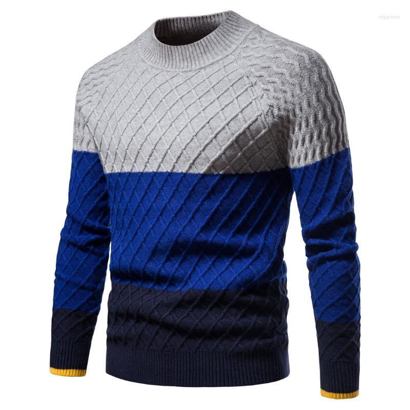 Men's Sweaters High Quality Sweater Autumn Pullover Color Patchwork Thickened Men's SweaterMen's Olga22, Khaki
Men's Sweaters High Quality Sweater Autumn Pullover Color Patchwork Thickened Men's SweaterMen's Olga22, Khaki