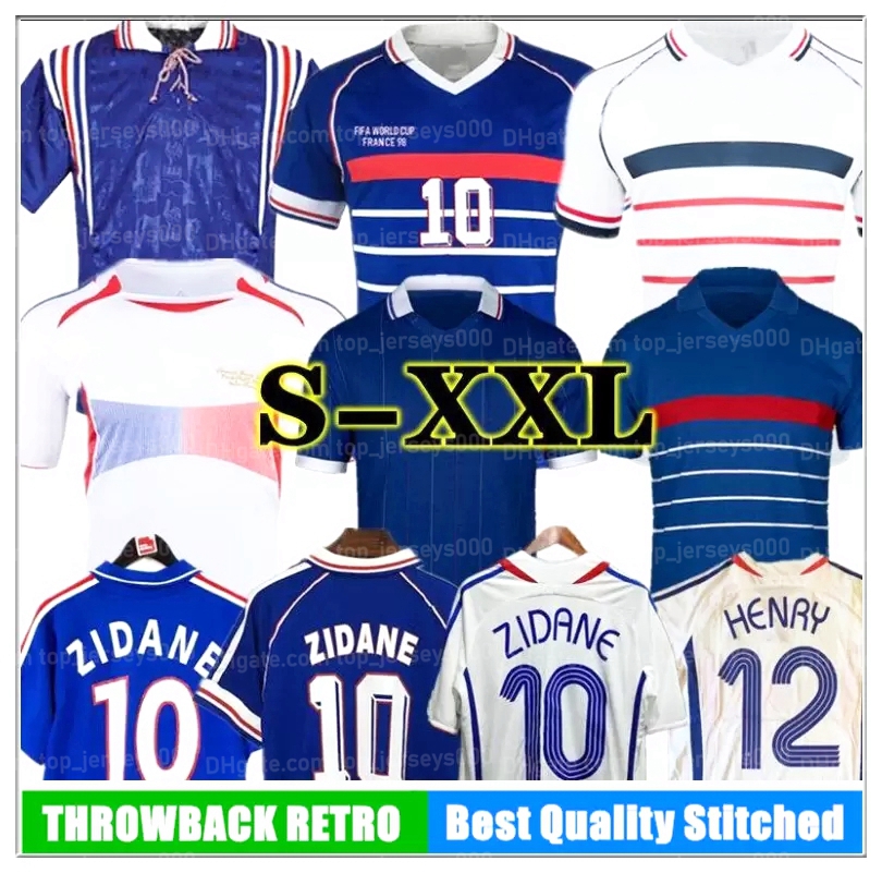 98 06 Retro ZIDANE jerseys jorkaeff Henry Trezeguet soccer French POGBA GRIEZMANN football shirt KANTE GIROUD maillot foot camiseta de fúda 02 04 10 82 84 96 Custom
98 06 Retro ZIDANE jerseys jorkaeff Henry Trezeguet soccer French POGBA GRIEZMANN football shirt KANTE GIROUD maillot foot camiseta de fúda 02 04 10 82 84 96 Custom