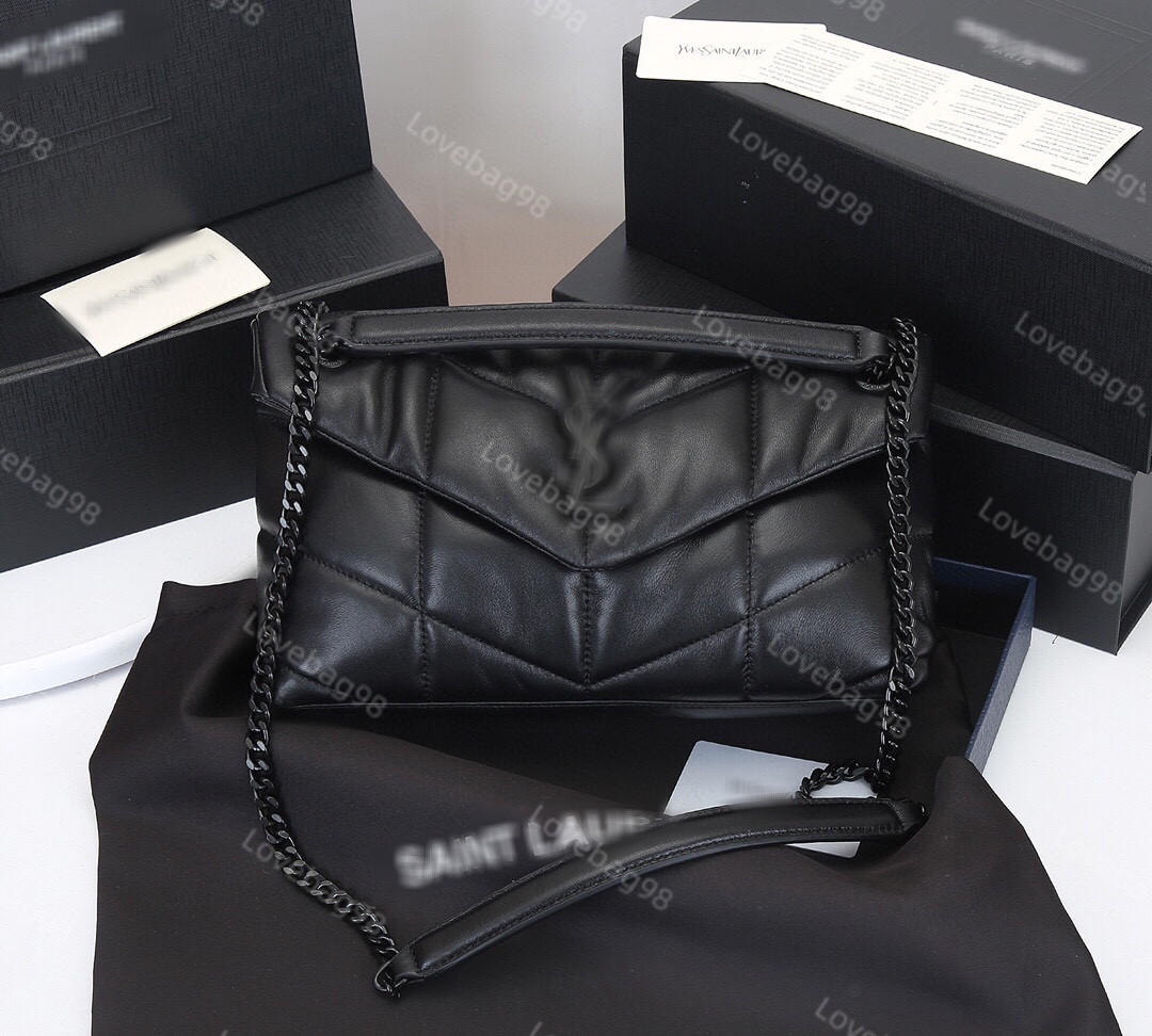Soft Sheepskin Women Loulou Puffer Shoulder Crossbody Bags Classic Envelope Bag Chain Cross Designer Handbags Purse, Style 6
Soft Sheepskin Women Loulou Puffer Shoulder Crossbody Bags Classic Envelope Bag Chain Cross Designer Handbags Purse, Style 6