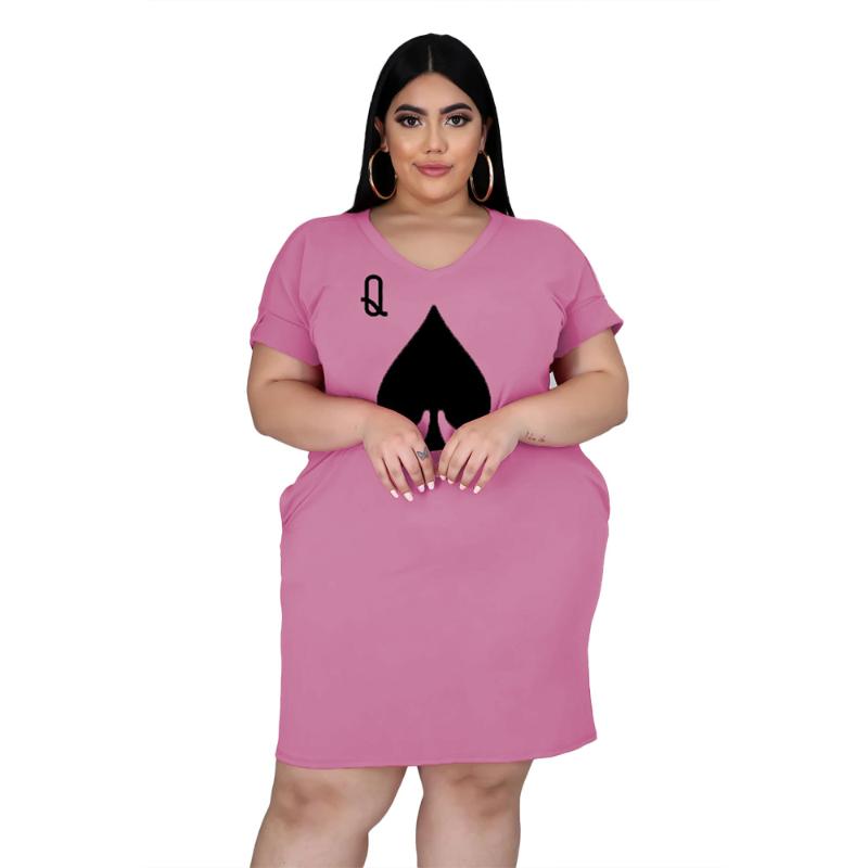 Plus Size Dresses Dress Women L-5xl Summer 2022 Elegant Party Club Outfits Pink Mini Casual Streetwear Urban CommutePlus
Plus Size Dresses Dress Women L-5xl Summer 2022 Elegant Party Club Outfits Pink Mini Casual Streetwear Urban CommutePlus