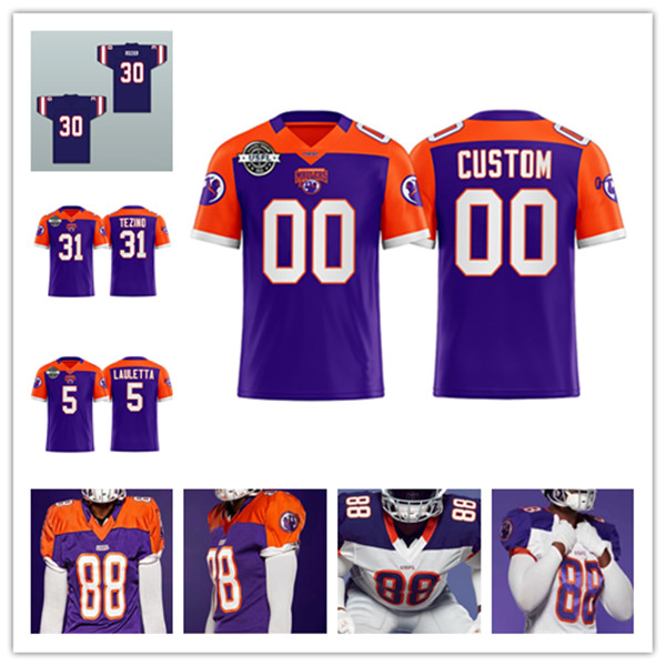 2022 USFL Maulers Football Jersey Garrett Groshek Madre London Kyle Lauletta Tre Walker Bailey Gaither Max Duffy Terrell Bonds Jeff Thomas Arnold Tarpley III Kemp, Man purple
2022 USFL Maulers Football Jersey Garrett Groshek Madre London Kyle Lauletta Tre Walker Bailey Gaither Max Duffy Terrell Bonds Jeff Thomas Arnold Tarpley III Kemp, Man purple