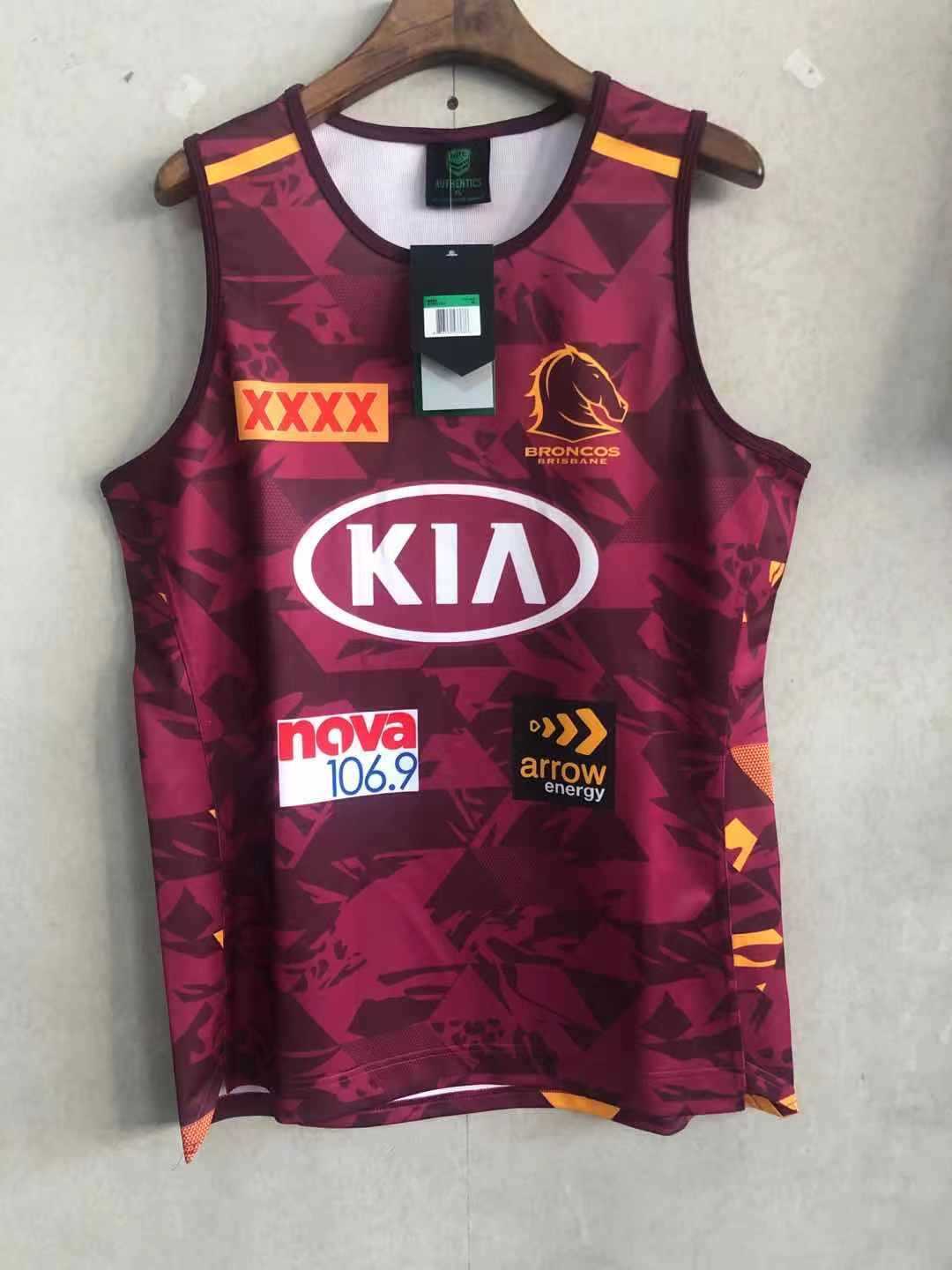 2022 Latest Men' Sportswear t Shirts Polo Brisbane Broncos Rugby Training Singlet Jersey Size -3xl, 2020
2022 Latest Men' Sportswear t Shirts Polo Brisbane Broncos Rugby Training Singlet Jersey Size -3xl, 2020