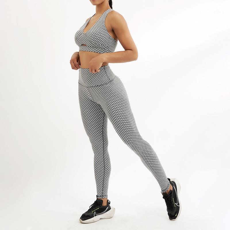 Women' Two Piece Pants ASHEYWR Honeycomb Fitness Sets Women Skinny Shockproof Push Up Bras Set Female Elastic High Waist Workout Two-Piece, Dark gray
Women' Two Piece Pants ASHEYWR Honeycomb Fitness Sets Women Skinny Shockproof Push Up Bras Set Female Elastic High Waist Workout Two-Piece, Dark gray