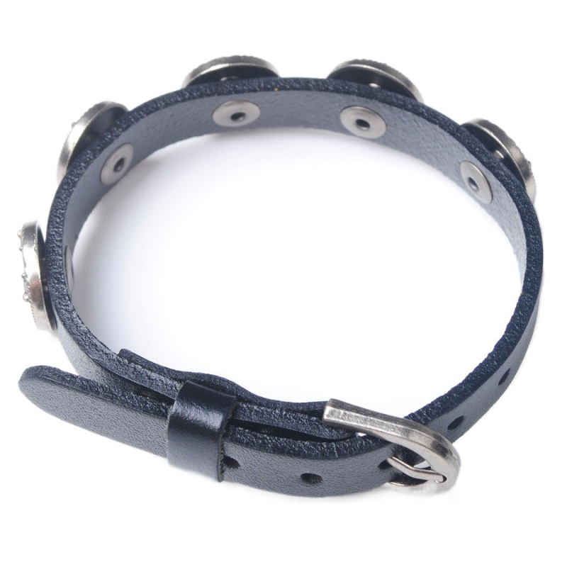 WOJIAER Leather Accessories Men's Silver Leather Wrist Adjustable Bracelets For Special Present BC018