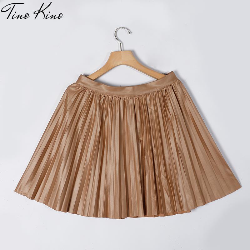 Sexy Pleated A-line Mini Women's Skirt Fashion High Waist With Zipper Skirts Female Summer Lady Streetwear Party Bottoms 220322