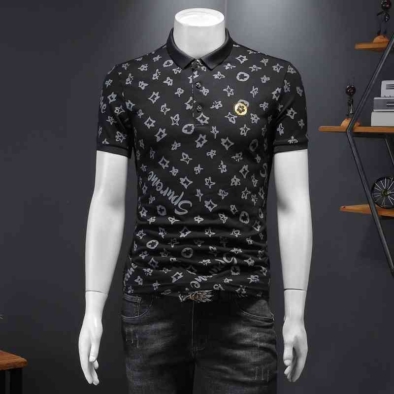 New Fashion 2022 Summer New Men's Polo Shirt Large Short Sleeve T-shirt T-shirt Short Sleeve Tee Tops Wholesale, White
New Fashion 2022 Summer New Men's Polo Shirt Large Short Sleeve T-shirt T-shirt Short Sleeve Tee Tops Wholesale, White