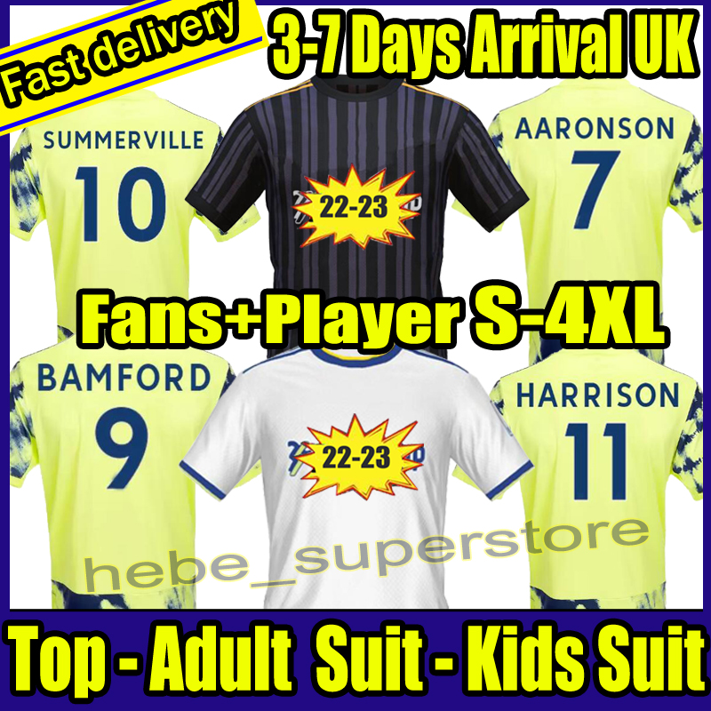 S-4XL 22 23 Soccer jerseys Leeds ROBERTS AARONSON HARRISON HERNANDEZ RODRIGO COSTA BAMFORD ALIOSKI CLARKE 2022 2023 football shirt Unitedes uniforms Men Kids k...
S-4XL 22 23 Soccer jerseys Leeds ROBERTS AARONSON HARRISON HERNANDEZ RODRIGO COSTA BAMFORD ALIOSKI CLARKE 2022 2023 football shirt Unitedes uniforms Men Kids k...