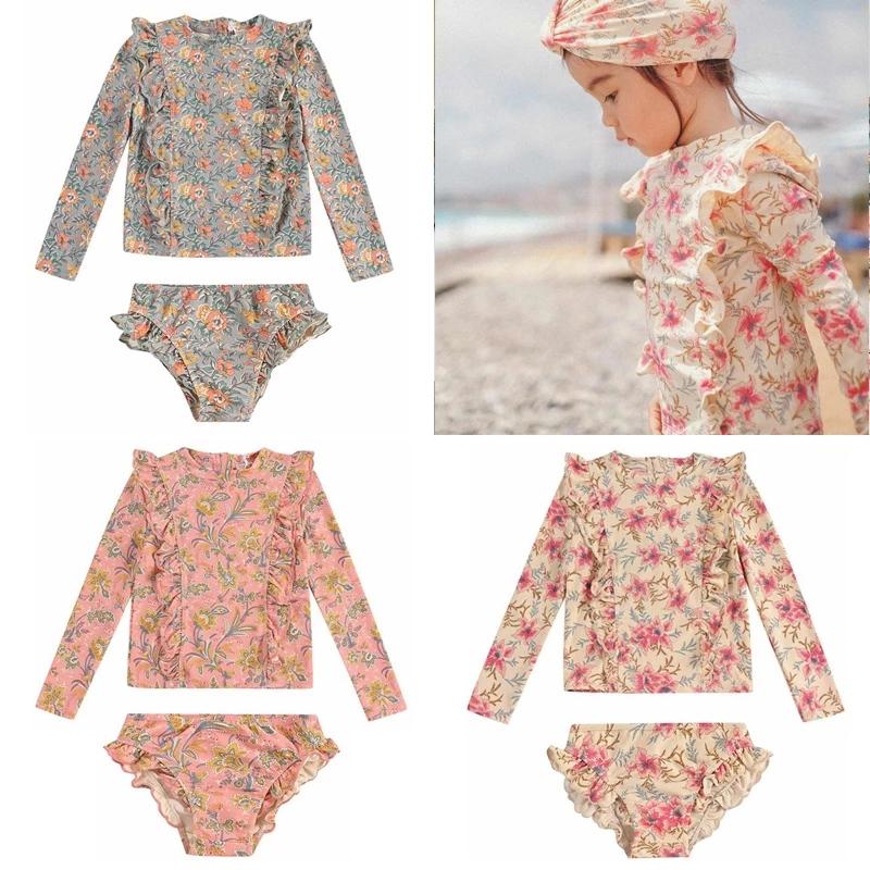 Clothing Sets Summer LM Brand Kids Swimwear For Girls Flower Print Swimsuits Baby Children Cute 3pcs Outfits Beach ClothesClothing, Caps
Clothing Sets Summer LM Brand Kids Swimwear For Girls Flower Print Swimsuits Baby Children Cute 3pcs Outfits Beach ClothesClothing, Caps