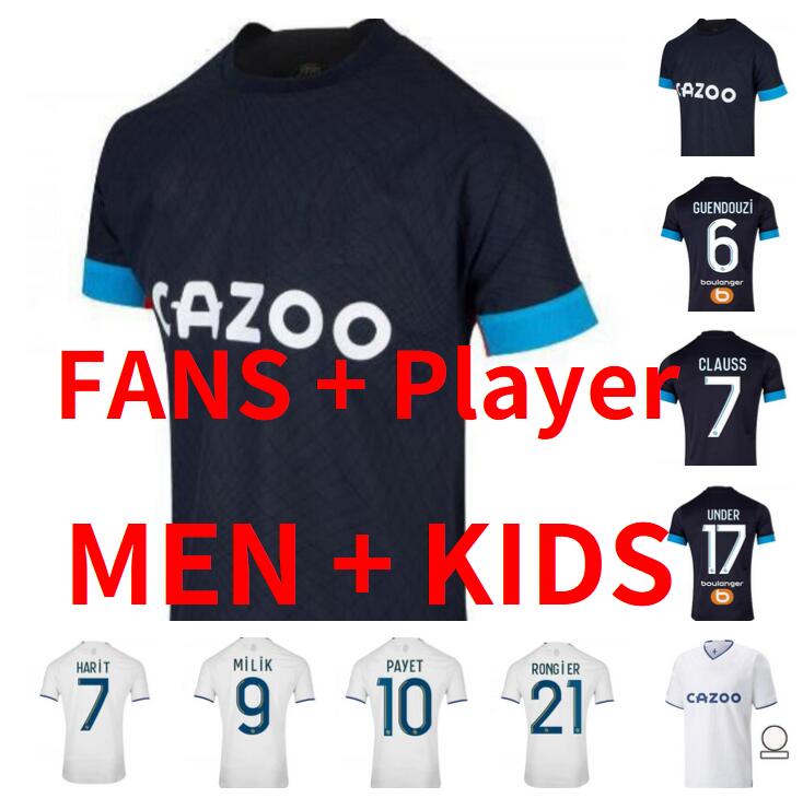22 23 ALEXIS CLAUSS GERSON MILIK soccer jerseys 2022 2023 Olympique De Marseilles maillot foot under PAYET football shirts men kids kit GUENDOUZI fans player version
22 23 ALEXIS CLAUSS GERSON MILIK soccer jerseys 2022 2023 Olympique De Marseilles maillot foot under PAYET football shirts men kids kit GUENDOUZI fans player version