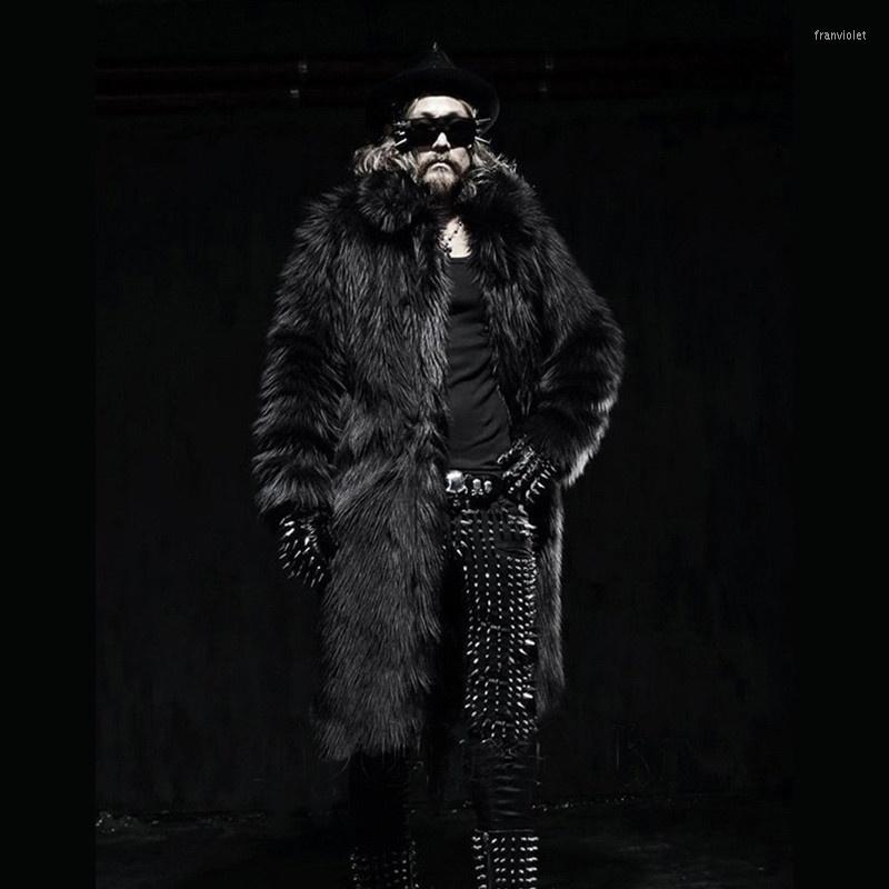 Men's Wool & Blends Fashion 2022 Mid-length Fur Coat Luxury Faux Super Thick Autumn And Winter Warm Fran22, Black
Men's Wool & Blends Fashion 2022 Mid-length Fur Coat Luxury Faux Super Thick Autumn And Winter Warm Fran22, Black