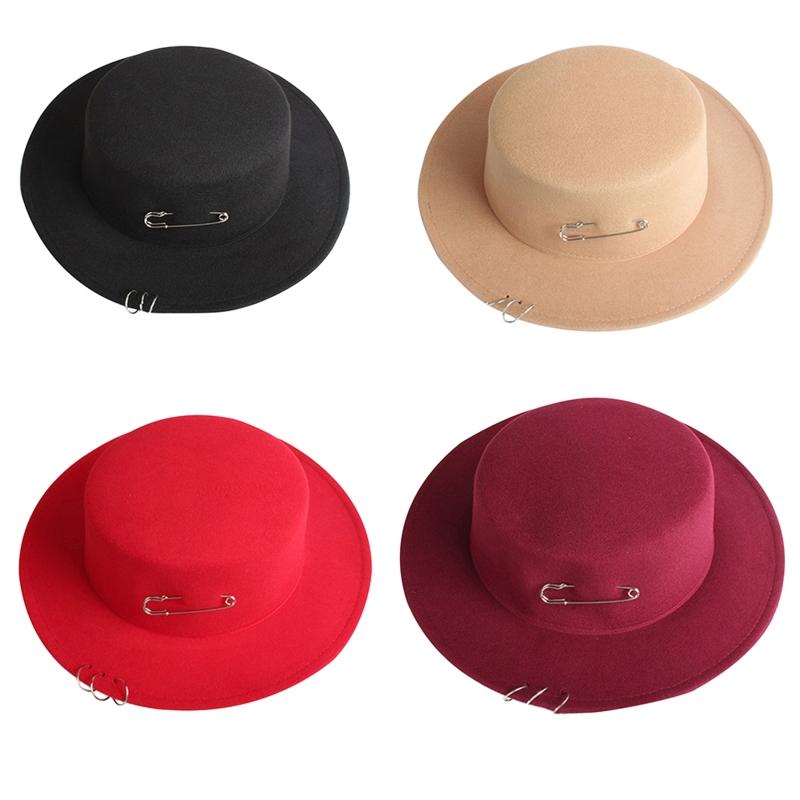 Berets Vintage Fedora Hat Women Men Felt Ladies Panama Hats Party Solid Color Western Style Top Bonnet Men's Cosplay DropshipBerets, Black
Berets Vintage Fedora Hat Women Men Felt Ladies Panama Hats Party Solid Color Western Style Top Bonnet Men's Cosplay DropshipBerets, Black