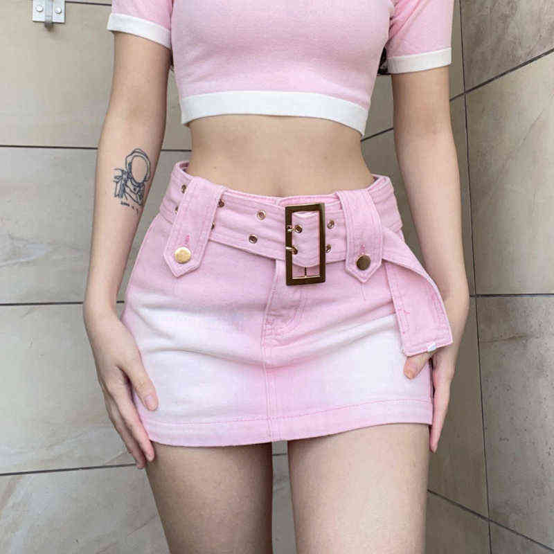 HOUZHOU Pink Sexy Girl Jean Skirt Women Summer Y2k Belt Cute Low Waist A-line Slim Denim Mini Skirt Korean Style Streetwear T220819
HOUZHOU Pink Sexy Girl Jean Skirt Women Summer Y2k Belt Cute Low Waist A-line Slim Denim Mini Skirt Korean Style Streetwear T220819