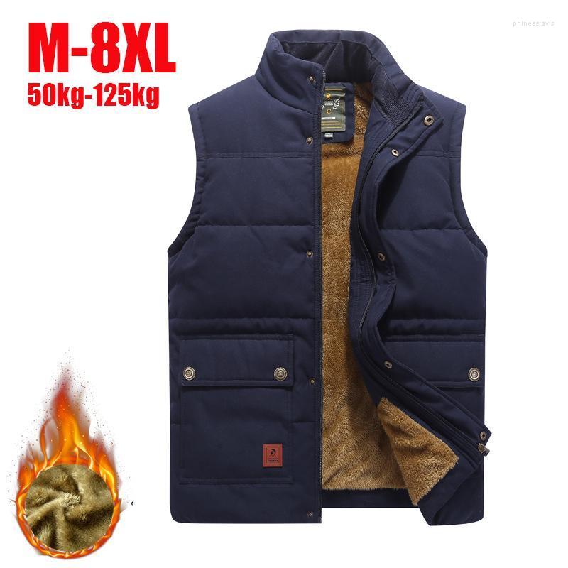 Men' Vests Vest Large Size Clothing Winter Jackets Sleeveless Coat Fur Fashion Big 8xl Warm Waistcoat Fleece Clothes Male Phin22, Black
Men' Vests Vest Large Size Clothing Winter Jackets Sleeveless Coat Fur Fashion Big 8xl Warm Waistcoat Fleece Clothes Male Phin22, Black