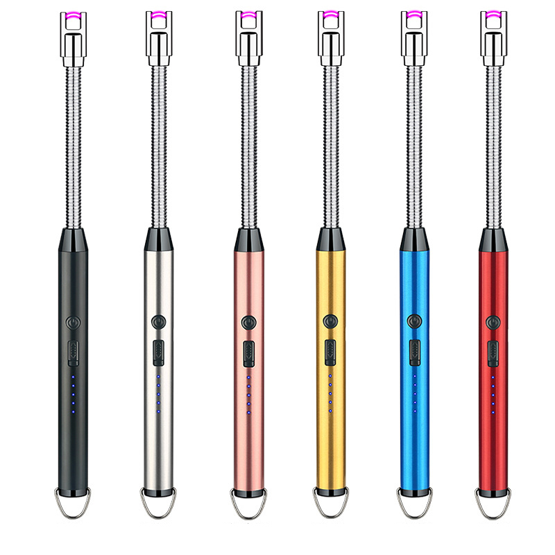 Electronic Arc BBQ Lighter Rechargeable Long BBQ Kitchen Gas Stove USB Lighter Windproof LED Plasma Arc Flameless Candle Outdoor Lighters
Electronic Arc BBQ Lighter Rechargeable Long BBQ Kitchen Gas Stove USB Lighter Windproof LED Plasma Arc Flameless Candle Outdoor Lighters