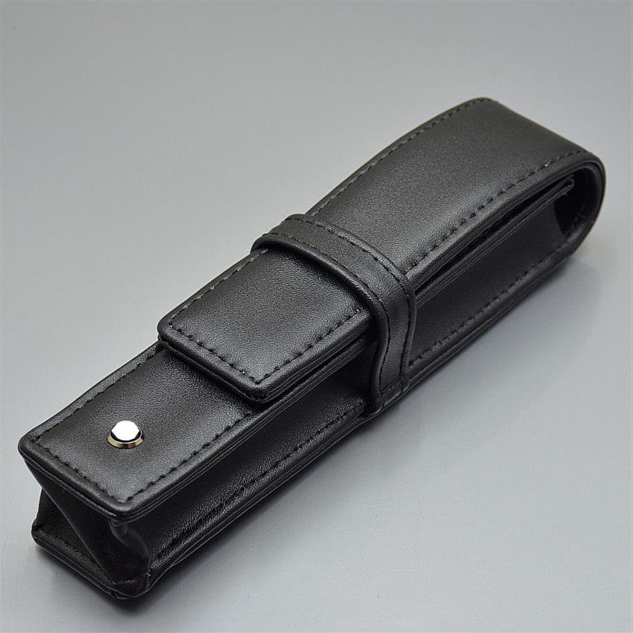 high quality Black Leather Pen Bag office stationery Fashion pencil case for single pen223f
high quality Black Leather Pen Bag office stationery Fashion pencil case for single pen223f