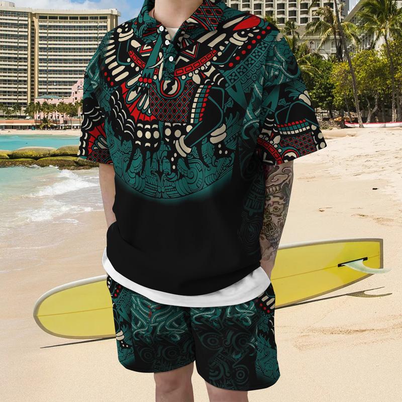 Men's Tracksuits Summer Men's European Version Clothing 3d Viking Series Trend Digital Printing Shirt Shorts Casual Two-piece SetMen's M, Ttb29-68-3
Men's Tracksuits Summer Men's European Version Clothing 3d Viking Series Trend Digital Printing Shirt Shorts Casual Two-piece SetMen's M, Ttb29-68-3
