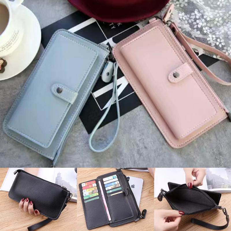 Wallets Long Women's Wallet Female Purses Money Coin Purse Card Holder Pu Leather Clutch Bag Pocket HolderWallets, Pink
Wallets Long Women's Wallet Female Purses Money Coin Purse Card Holder Pu Leather Clutch Bag Pocket HolderWallets, Pink