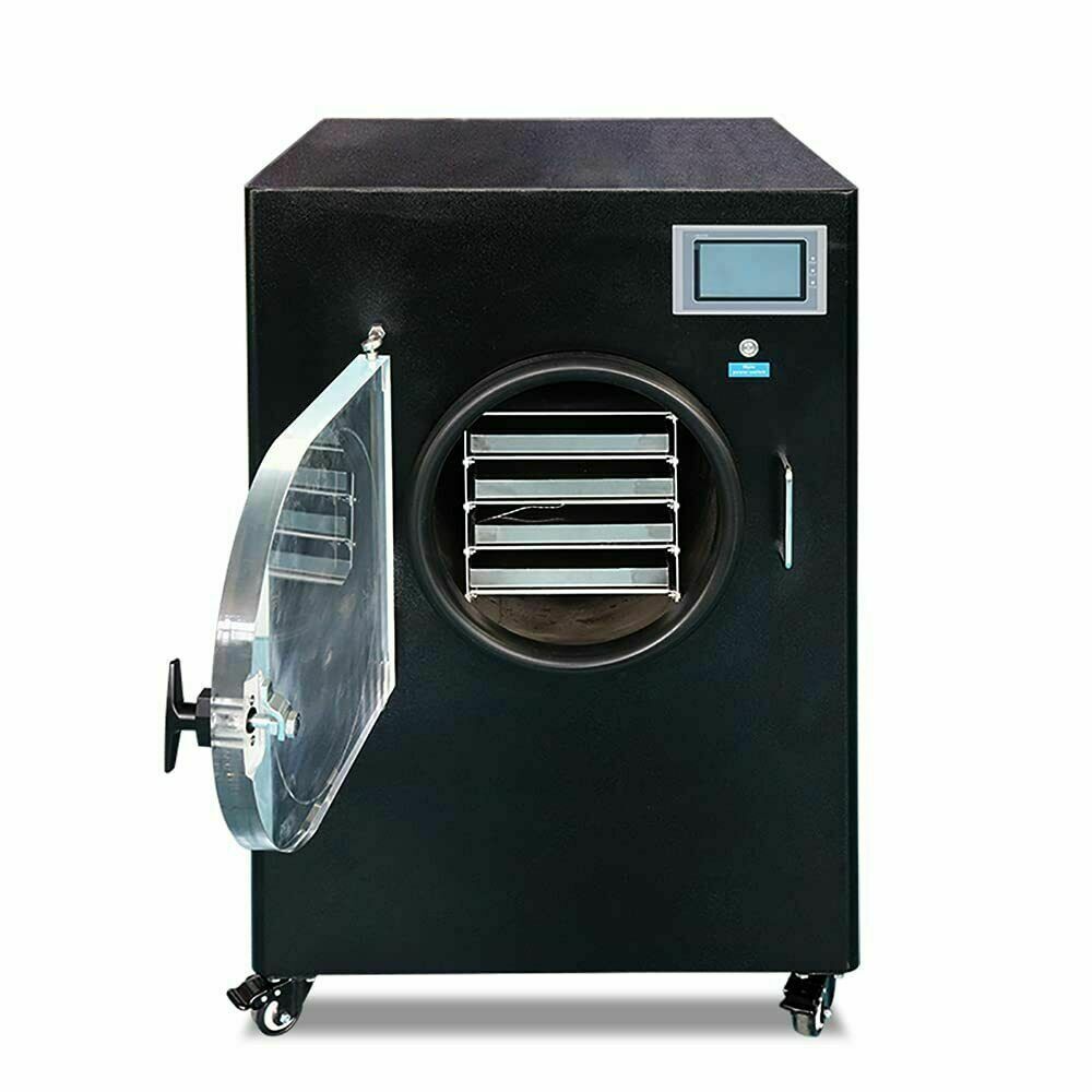 ZZKD U.S. Warehouse 4-6KG Food Vacuum Freeze Dryer Lyophilizer Sublimation Drying System with Vacuum Pump for Removing Water from The Frozen Samples 2