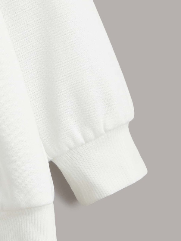 Toddler Boys Colorblock Figure Print Hoodie SHE