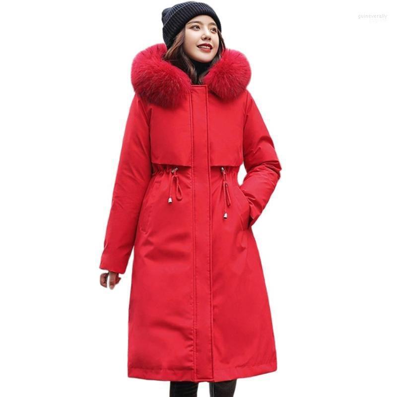 Women' Down & Parkas 2022 Winter Jackets For Women Long Solid Wool Liner Female Plus Size Hooded With Fur Collar Thick Coat Guin22, Beige
Women' Down & Parkas 2022 Winter Jackets For Women Long Solid Wool Liner Female Plus Size Hooded With Fur Collar Thick Coat Guin22, Beige