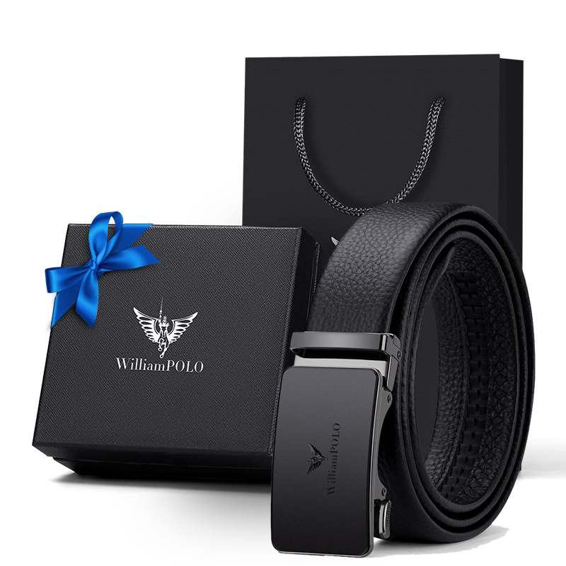 Fashion Paul Belt Top Layer Leather Belt Leathers Automatic Buckle Belts Luxury Accessories, Black
Fashion Paul Belt Top Layer Leather Belt Leathers Automatic Buckle Belts Luxury Accessories, Black