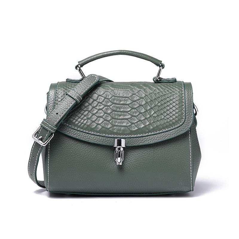 Evening Bags Drop Leisure Cowhide Leather Crocodile Pattern Flap Bag Ins Women Shoulder Crossbody Small Green Daily Use Hand, Black
Evening Bags Drop Leisure Cowhide Leather Crocodile Pattern Flap Bag Ins Women Shoulder Crossbody Small Green Daily Use Hand, Black