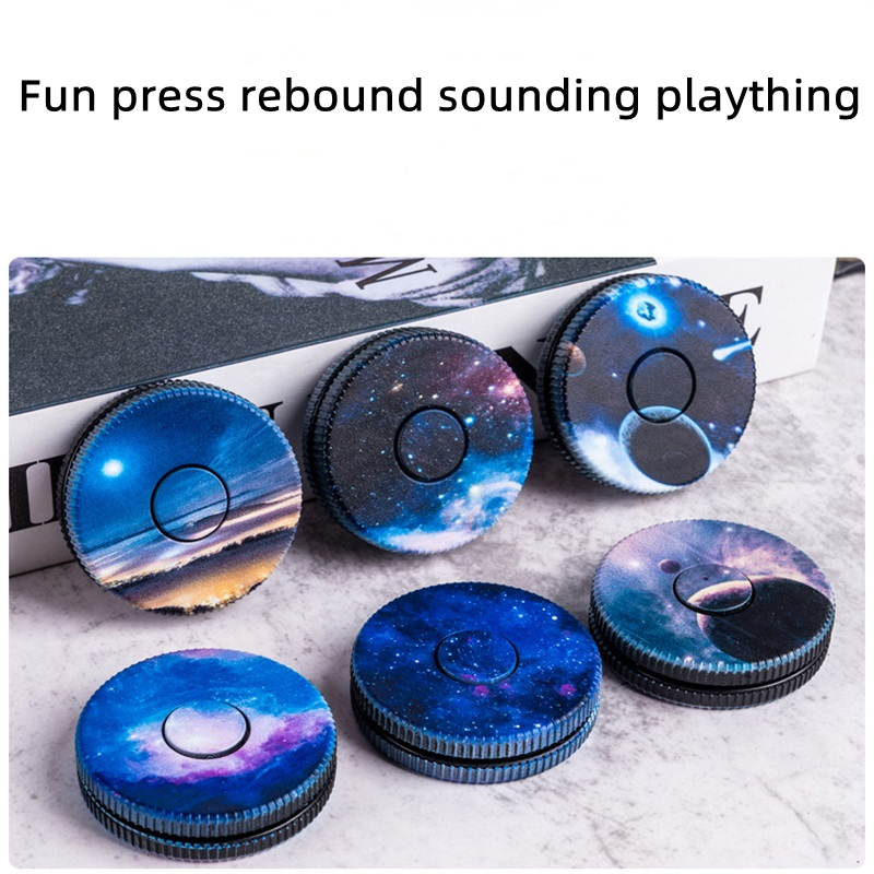Fidget Toys New Pipago Pop Coin Gyroscope Hand Push Star Sky Fingertip Gyroscope Creative Decompression Toy