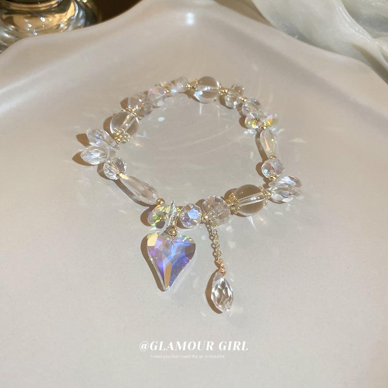 Link Chain Fashion Temperament Crystal Love Irregular Elastic Bracelet Design Sense Ins Personality Female Wholesale BulkLink
Link Chain Fashion Temperament Crystal Love Irregular Elastic Bracelet Design Sense Ins Personality Female Wholesale BulkLink