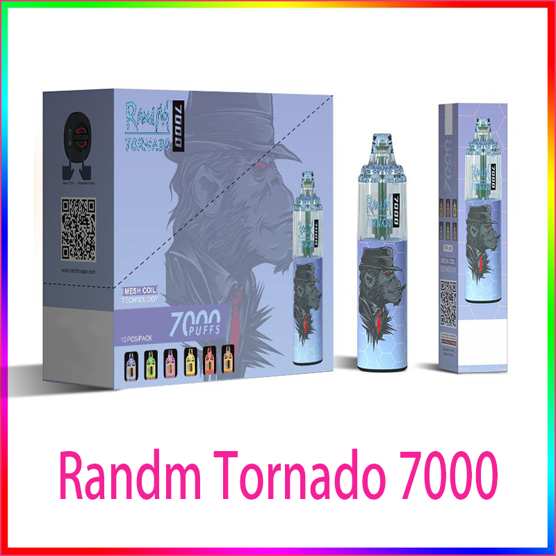Electronic cigarettes Authentic Randm Tornado 7000 puffs Disposable E cigarettes Pod Device 1000mAh Battery 14ml E-iquid 20 Colors cigvapes
Electronic cigarettes Authentic Randm Tornado 7000 puffs Disposable E cigarettes Pod Device 1000mAh Battery 14ml E-iquid 20 Colors cigvapes