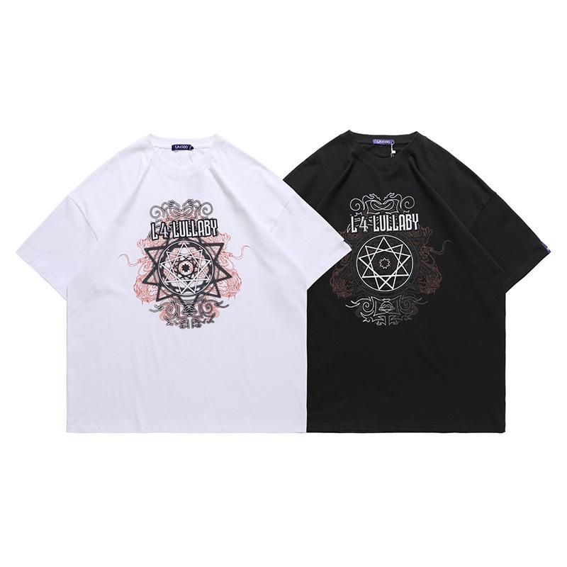 Men's T-Shirts Men's Fashion Totem Graphic Print Harajuku Shirts Streetwear Hip Hop Tide Short Sleeve T-Shirt Loose Tees Tops ClothingMe, Black
Men's T-Shirts Men's Fashion Totem Graphic Print Harajuku Shirts Streetwear Hip Hop Tide Short Sleeve T-Shirt Loose Tees Tops ClothingMe, Black