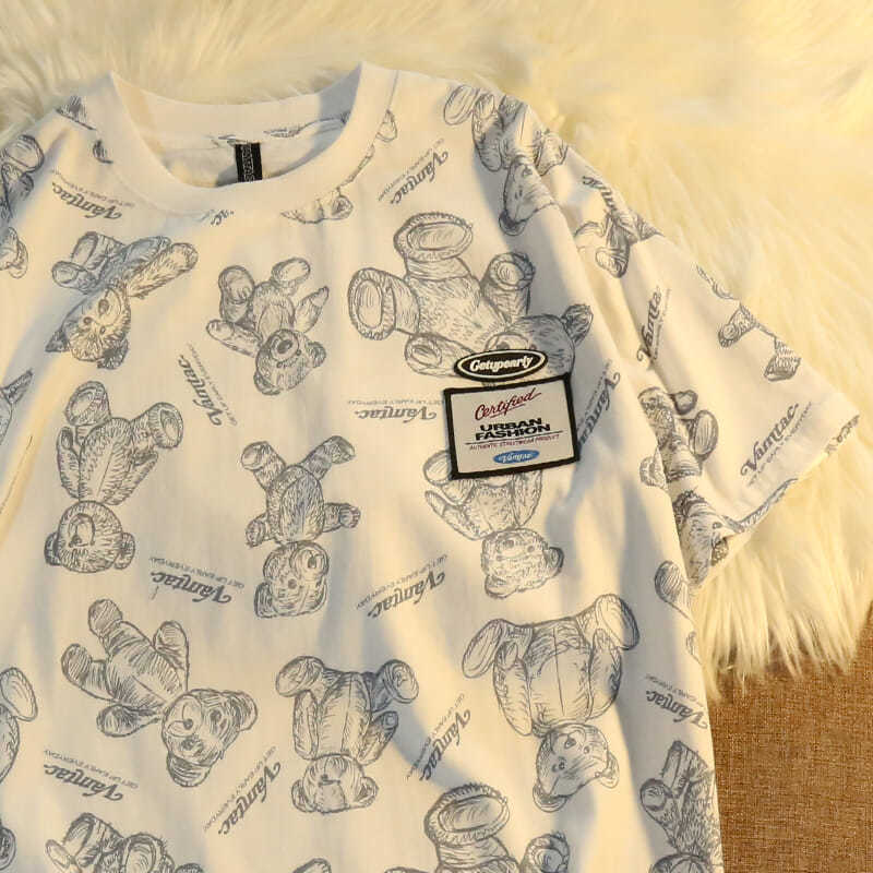 Women TShirt Harajuku Kawaii Oneck Fashion Oversized Japanese Anime Cartoon Short Sleeve Tshirts Tops Tee 220527