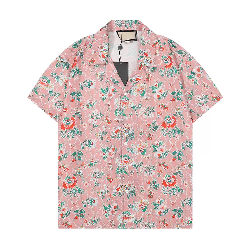 2022 Luxurys Designer Men Dress Shirts Set New bberry Summer Casual Printed Hawaiian Shirt Homme Short Male Printing Dress Suit Sets
2022 Luxurys Designer Men Dress Shirts Set New bberry Summer Casual Printed Hawaiian Shirt Homme Short Male Printing Dress Suit Sets
