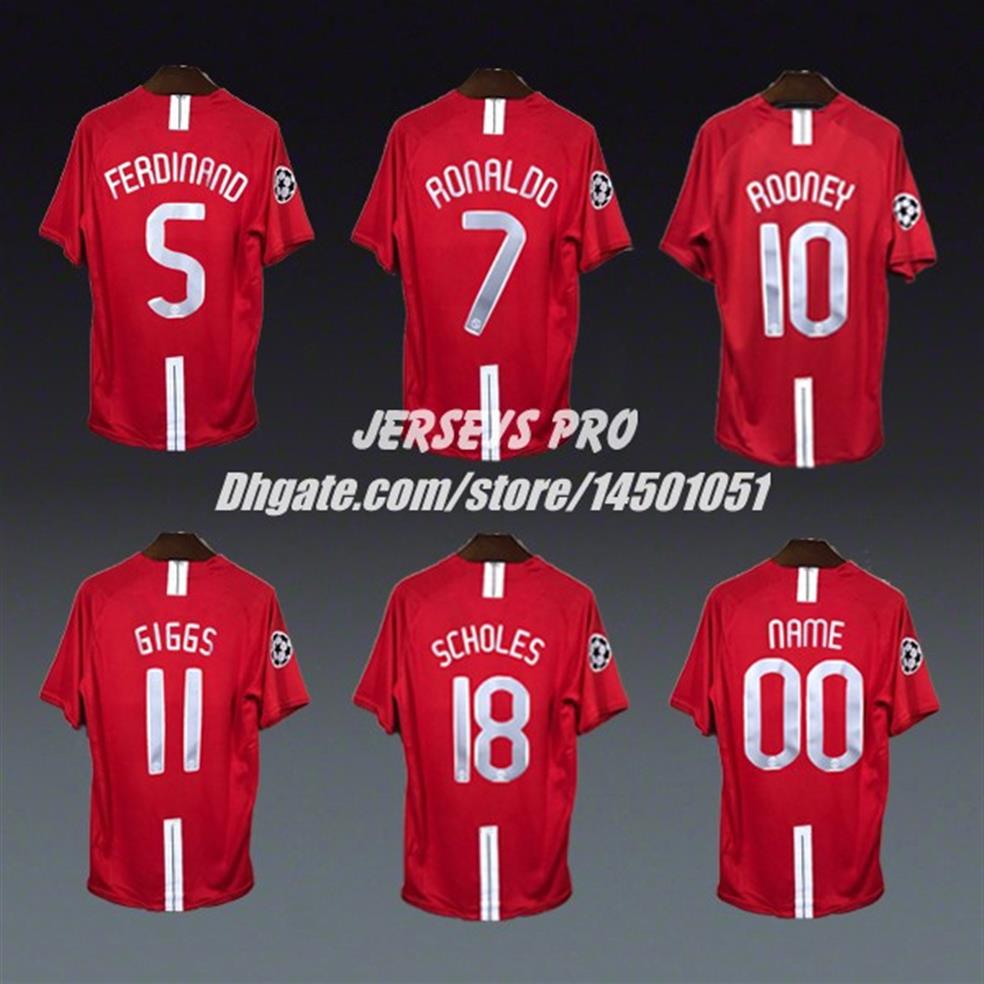 Retro Fans Top Tee Soccer Shirt 2007 2008 UCL Final Ronaldo Wayne Rooney Ryan Giggs Paul Scholes Rio Ferdinand Tevez Park Ji Sung 209i, No name no number
Retro Fans Top Tee Soccer Shirt 2007 2008 UCL Final Ronaldo Wayne Rooney Ryan Giggs Paul Scholes Rio Ferdinand Tevez Park Ji Sung 209i, No name no number