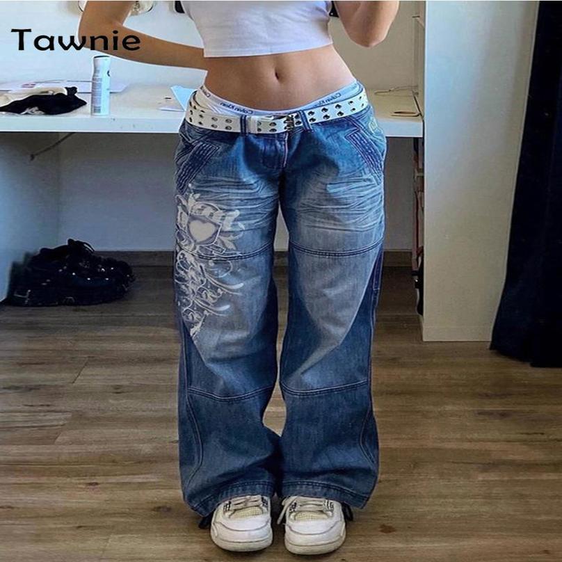 Women's Jeans Tawnie Printed Baggy Y2K Jeans Women's Low Waist jeans Autumn Winter Oversi 220824, Skin2
Women's Jeans Tawnie Printed Baggy Y2K Jeans Women's Low Waist jeans Autumn Winter Oversi 220824, Skin2