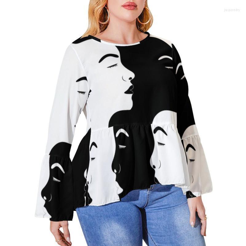 Women's Plus Size T-Shirt White And Black Women Head Abstract We Are All The Same PreT-Shirts Classic Oversized Tees Print TopsWomen's Jasp2, Style-7
Women's Plus Size T-Shirt White And Black Women Head Abstract We Are All The Same PreT-Shirts Classic Oversized Tees Print TopsWomen's Jasp2, Style-7